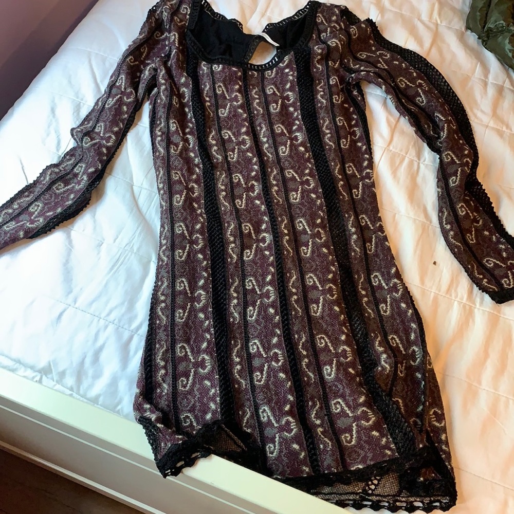 Keyhole free people dress